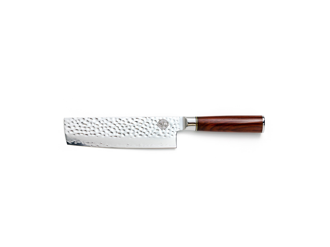 Professional Nakiri GRILLI Damascus steel knife 88872