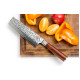 Professional Nakiri GRILLI Damascus steel knife 88872