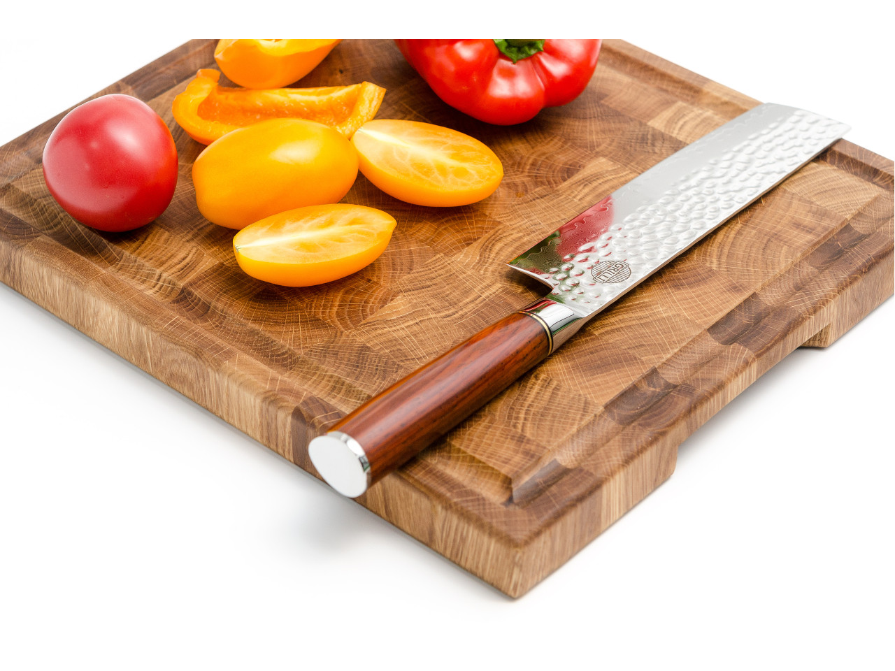 Professional Nakiri GRILLI Damascus steel knife 88872
