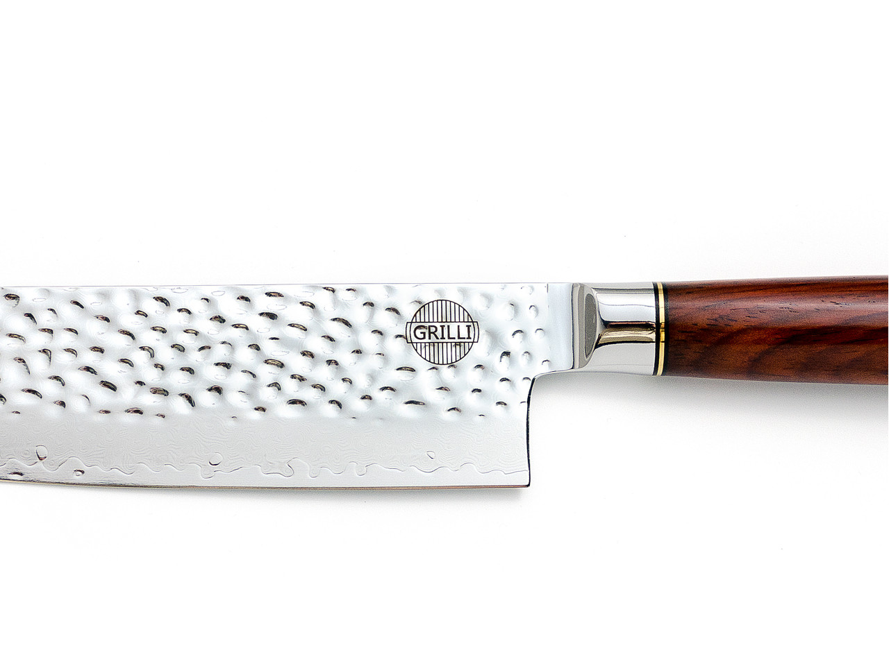 Professional Nakiri GRILLI Damascus steel knife 88872