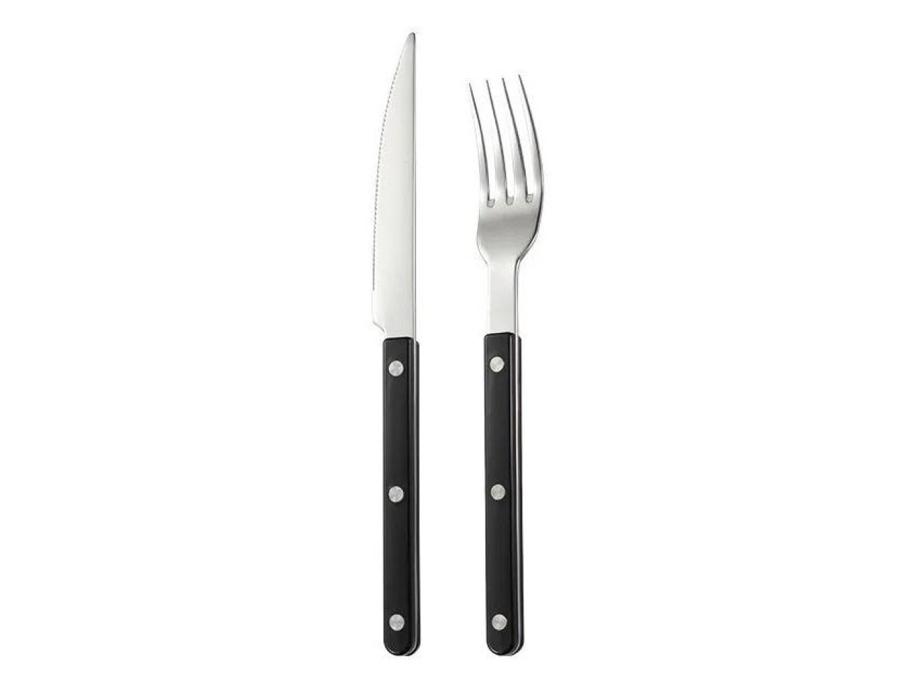 Stainless steel cutlery set knife and fork GRILLI 88877