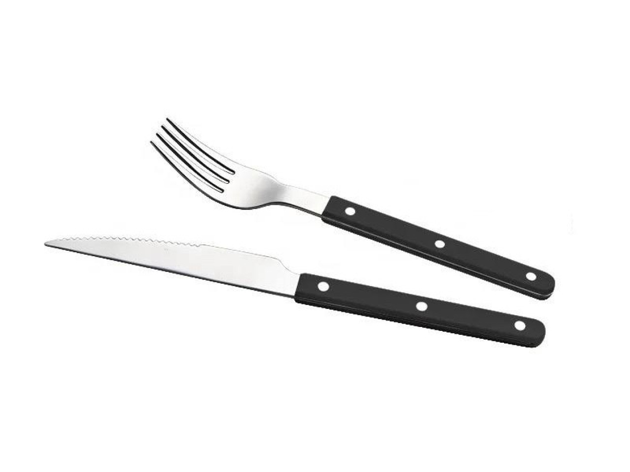 Stainless steel cutlery set knife and fork GRILLI 88877