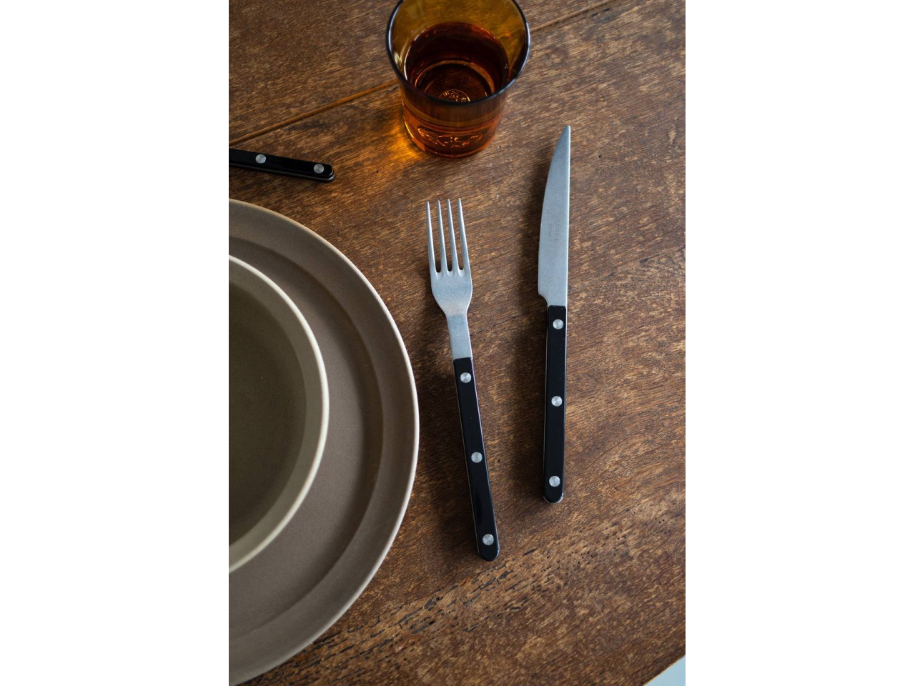 Stainless steel cutlery set knife and fork GRILLI 88877