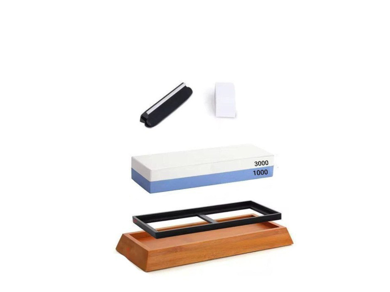 WATER STONE SHARPENER WHETTEN STONE FOR SHARPENING KNIFES Thickness 3000/1000 GRILLI 88873