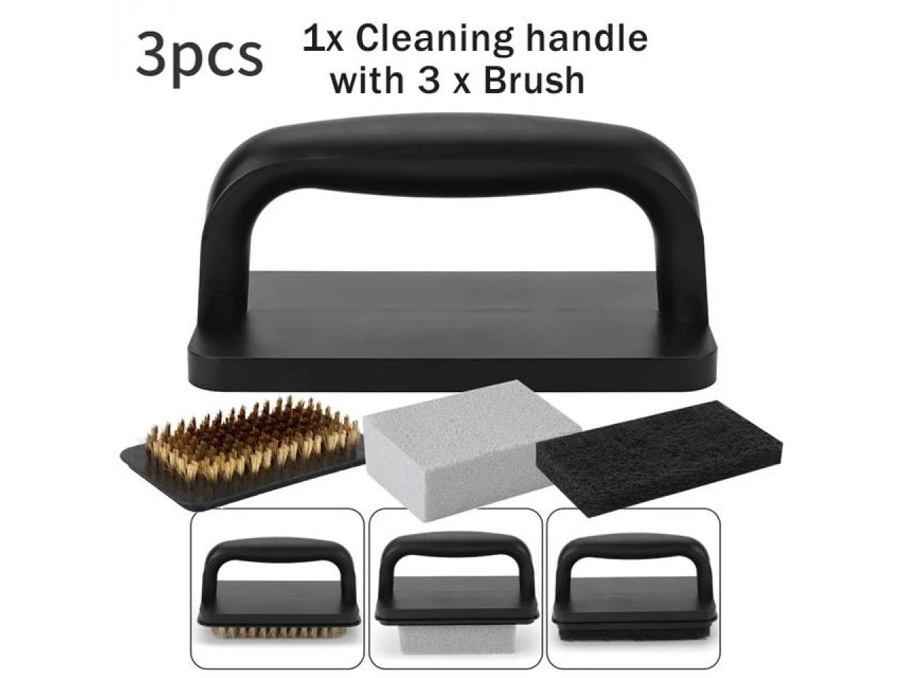 Grill cleaning set 14 pieces GRILLI 777117