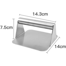 Stainless Steel Hamburger Press 14*14*7 cm GRILLI 777120