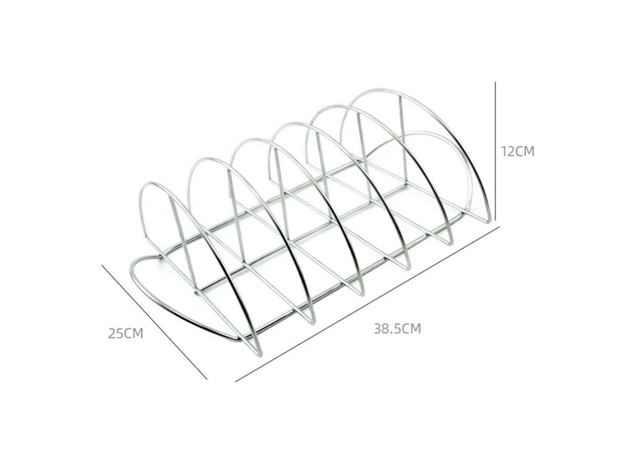 Nerezový stojan na žebra 38,5*25*12 cm GRILLI 777127