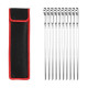 Skewer Set 10 pcs in Case Stainless Steel GRILLI 777136