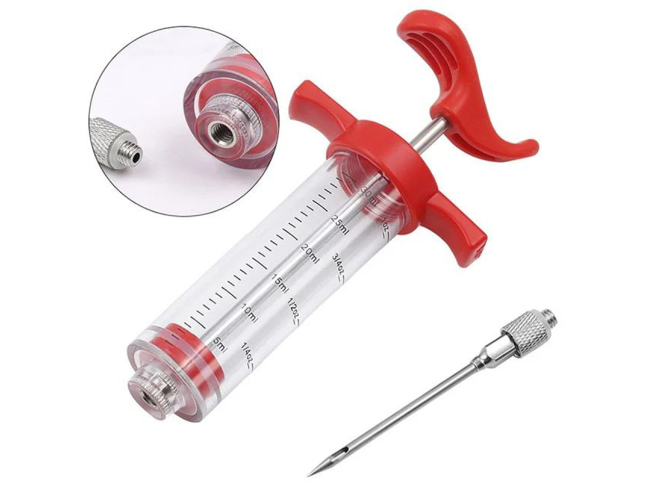 Marinade Injector with 3 Needles GRILLI 777122