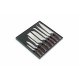 Professional Set of 8 Knives Made of Damascus Steel GRILLI 707001