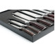 Professional Set of 8 Knives Made of Damascus Steel GRILLI 707001