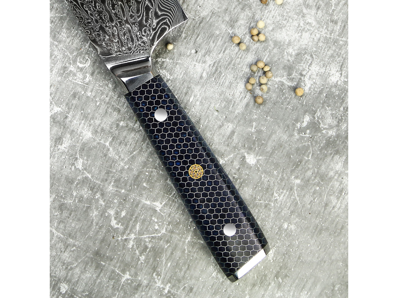 Premium Chef's Knife Damascus Steel GRILLI 777141