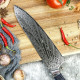 Premium Chef's Knife Damascus Steel GRILLI 777141