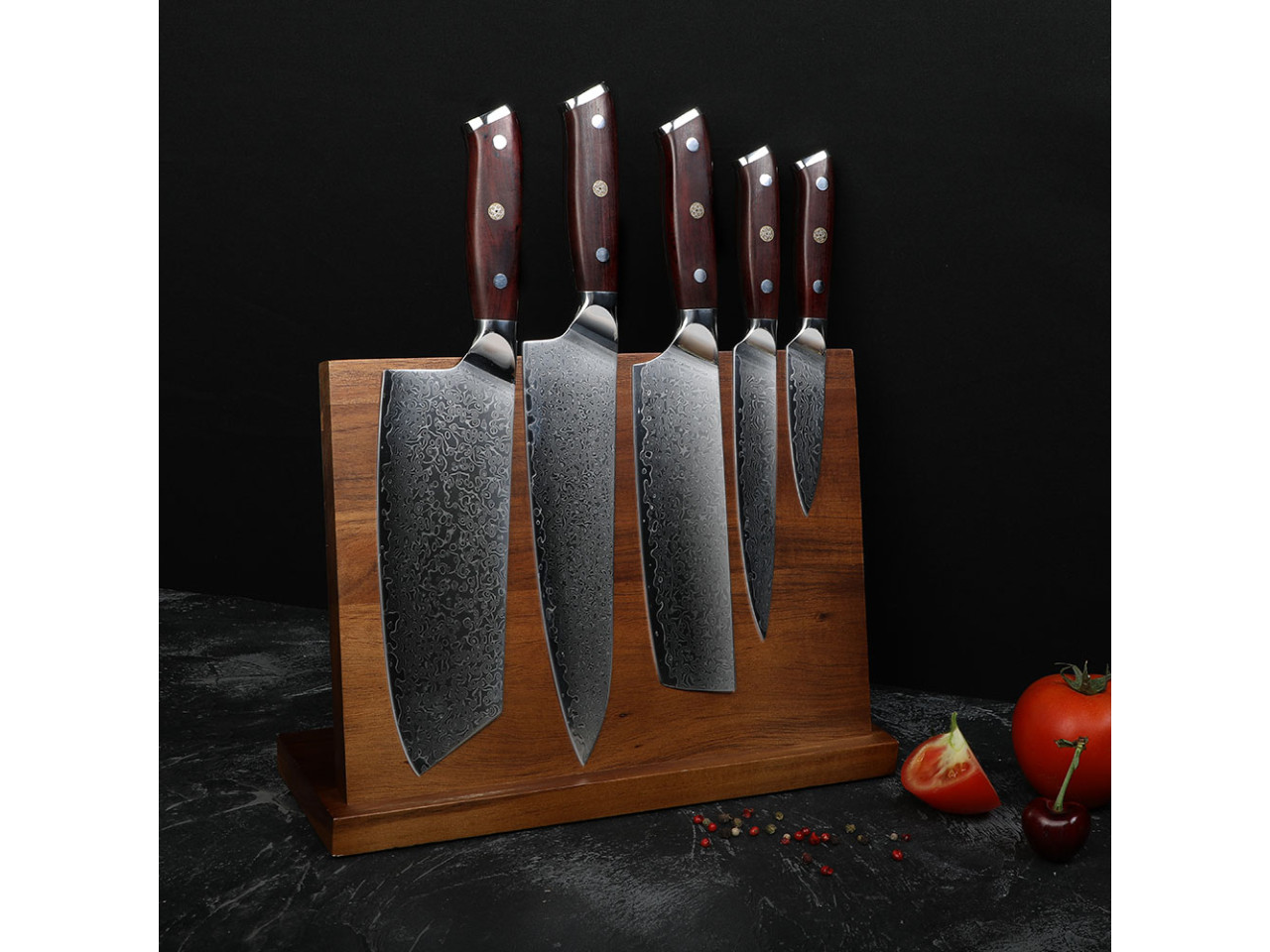 Wooden Magnetic Knife Board GRILLI 777145
