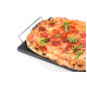 Rectangular сeramic pizza stone 38x30 with handles GRILLI 300380