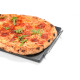 Rectangular сeramic pizza stone 38x30 with handles GRILLI 300380