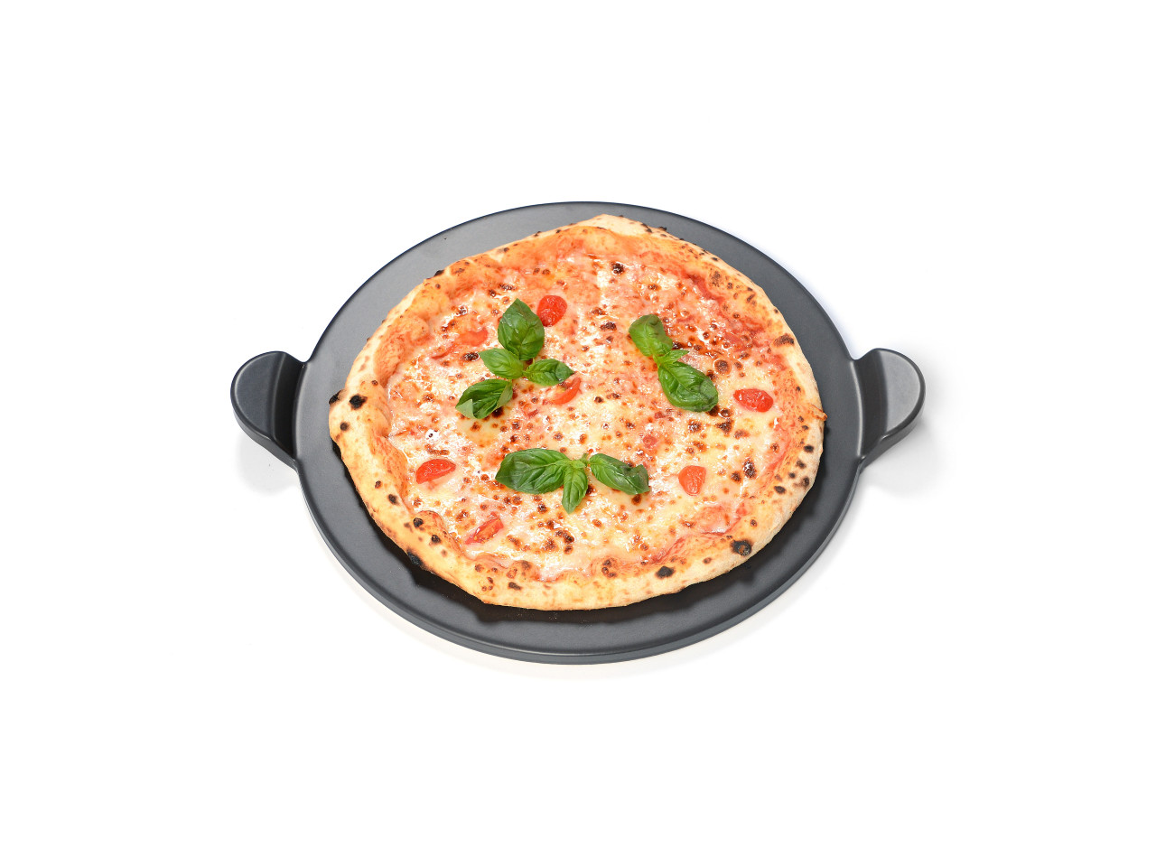 Pizza kámen Ø38 cm s držadly GRILLI 380157
