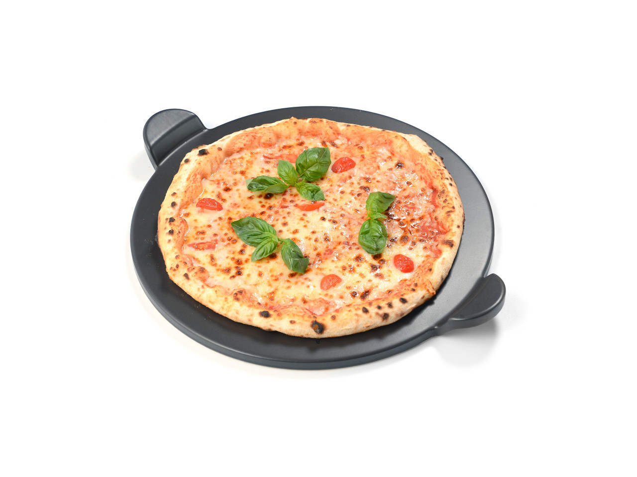 Pizza kámen Ø38 cm s držadly GRILLI 380157