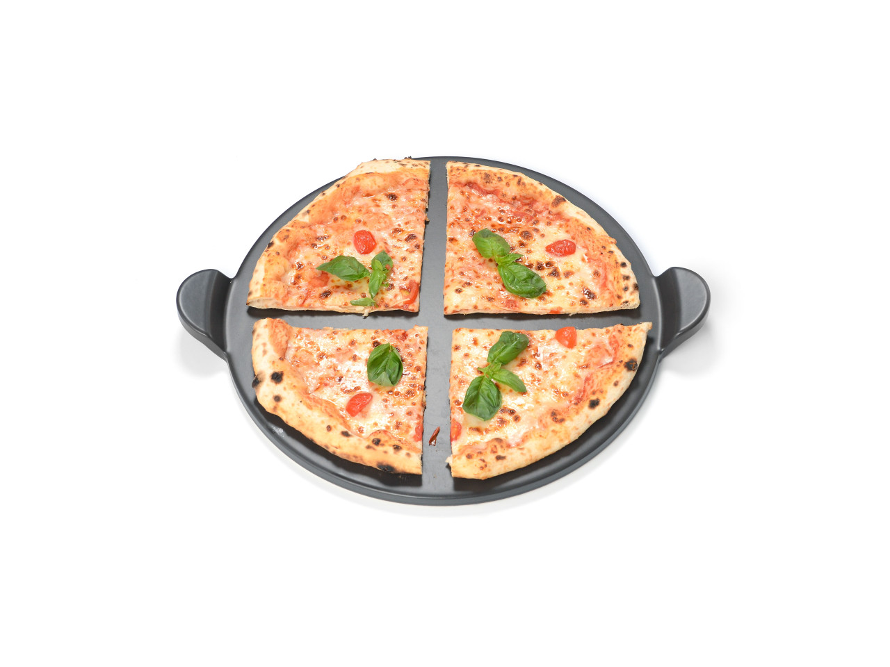 Pizza kámen Ø38 cm s držadly GRILLI 380157