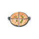 Pizza kámen Ø38 cm s držadly GRILLI 380157
