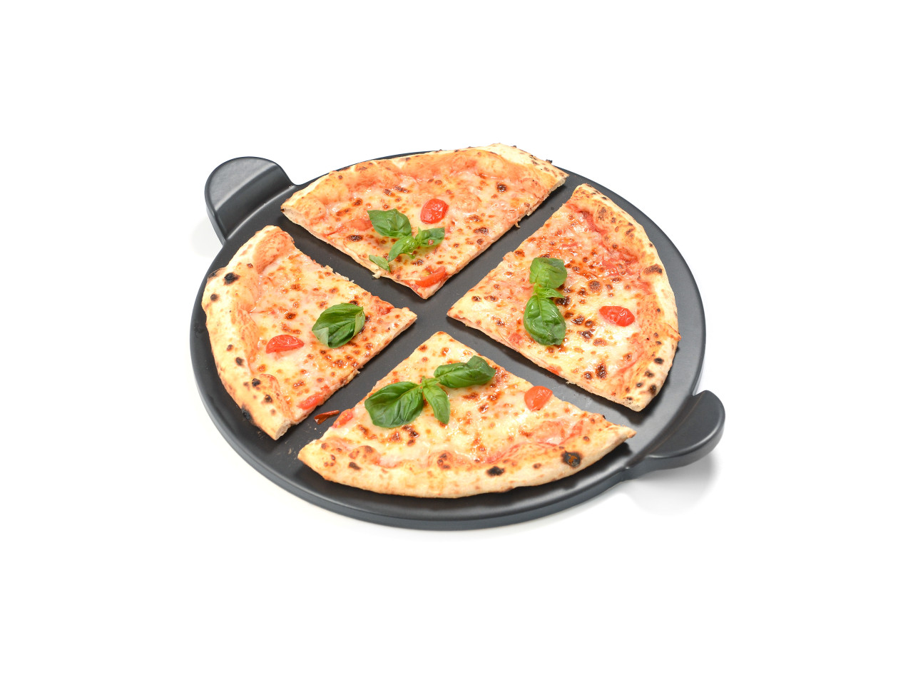 Pizza kámen Ø38 cm s držadly GRILLI 380157