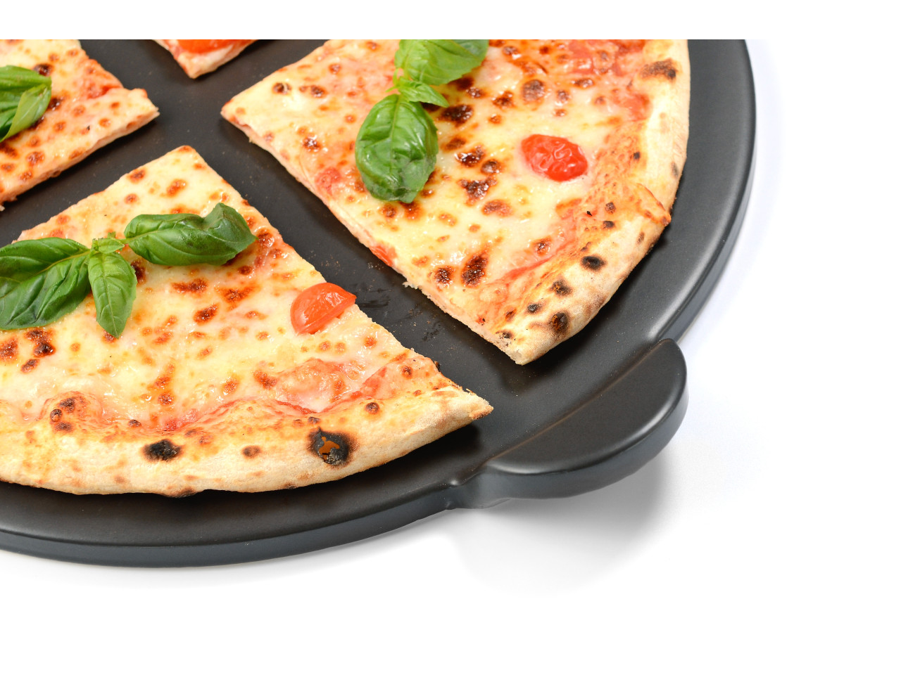 Pizza kámen Ø38 cm s držadly GRILLI 380157