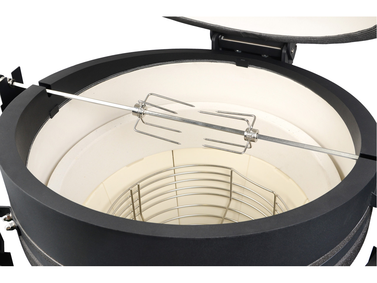 Roztoč pro keramický gril na dřevěné uhlí Kamado 5v1 XL GRILLI 777213
