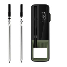 Bezprzewodowy termometr z 2 sondami Bluetooth GRILLI 777227