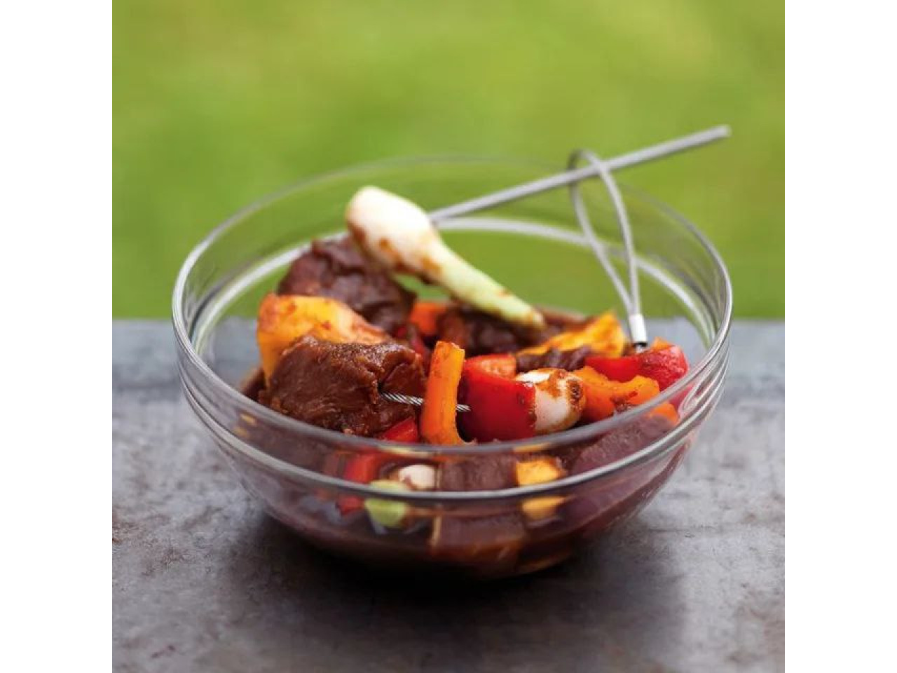 Flexible barbecue skewers 2 pieces 75 cm GRILLI 777301
