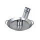 Stainless Steel Chicken Rack with Tray GRILLI 777300