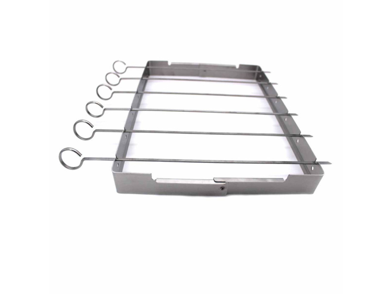 Set of 6 stainless steel skewers GRILLI 777303