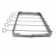Set of 6 stainless steel skewers GRILLI 777303
