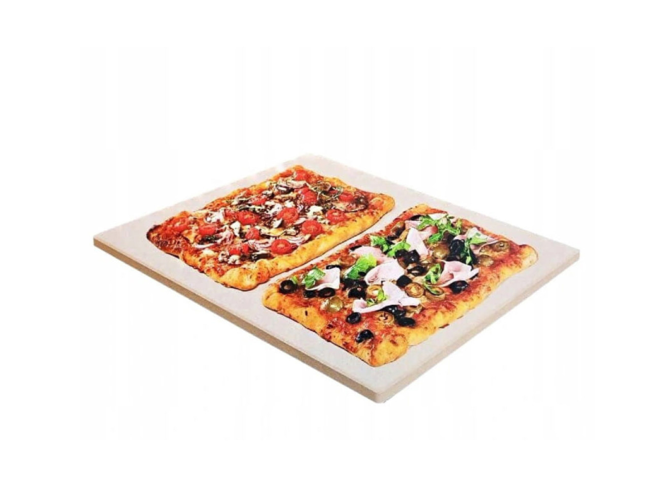 Ceramic pizza stone 38 x 30 cm GRILLI 777304