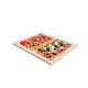 Ceramic pizza stone 38 x 30 cm GRILLI 777304
