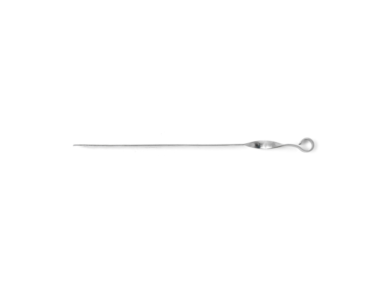 Kebab skewer 570x20x3 mm made of stainless steel GRILLI 777451