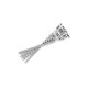 Kebab skewer 570x20x3 mm made of stainless steel GRILLI 777451