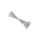 Kebab skewer 570x20x3 mm made of stainless steel GRILLI 777451