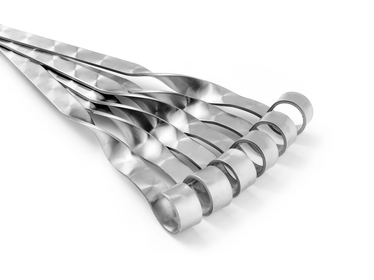 Kebab skewer 570x20x3 mm made of stainless steel GRILLI 777451