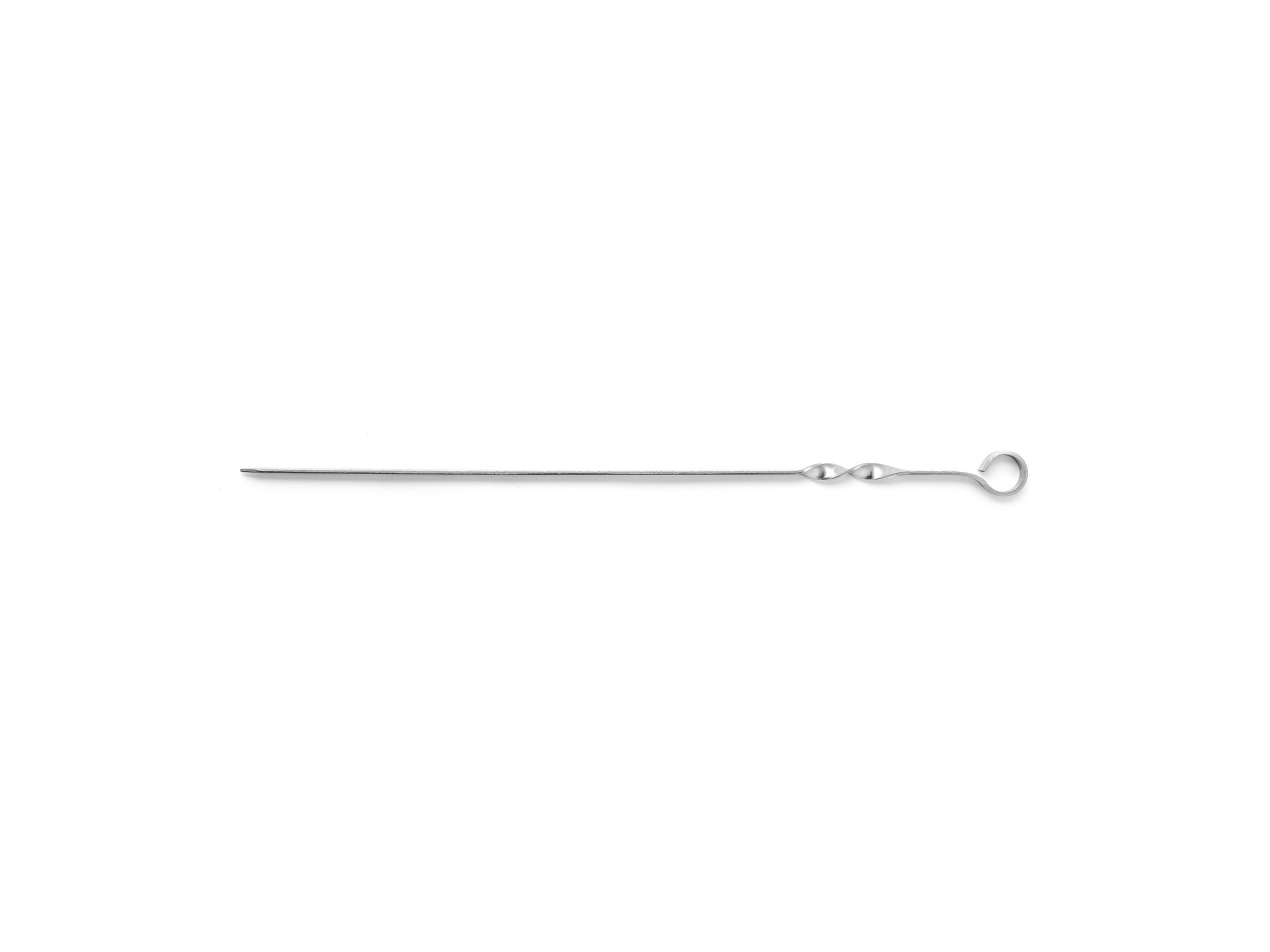 Simple skewer 570x12x3 mm made of stainless steel GRILLI 777452