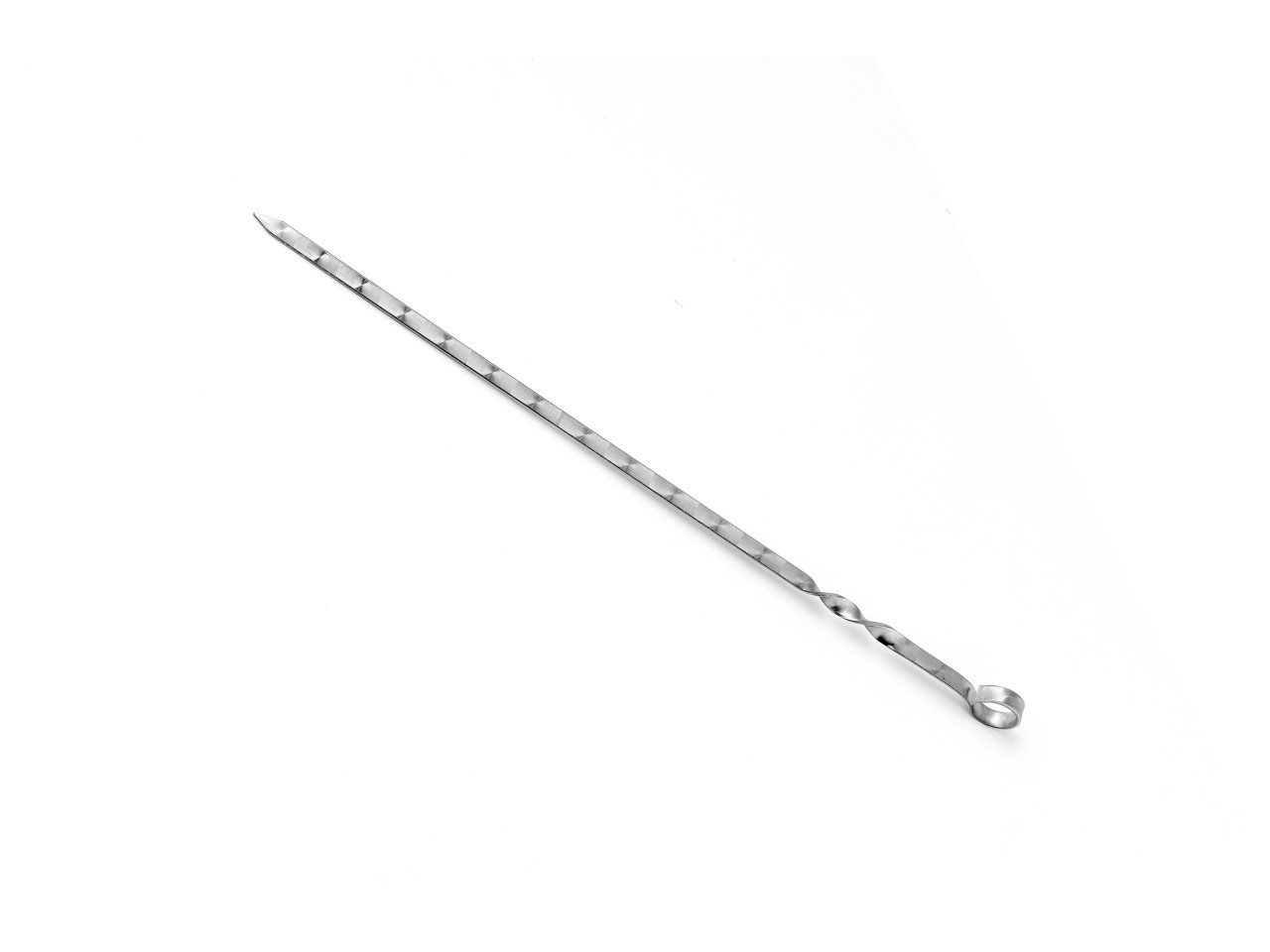 Simple skewer 570x12x3 mm made of stainless steel GRILLI 777452