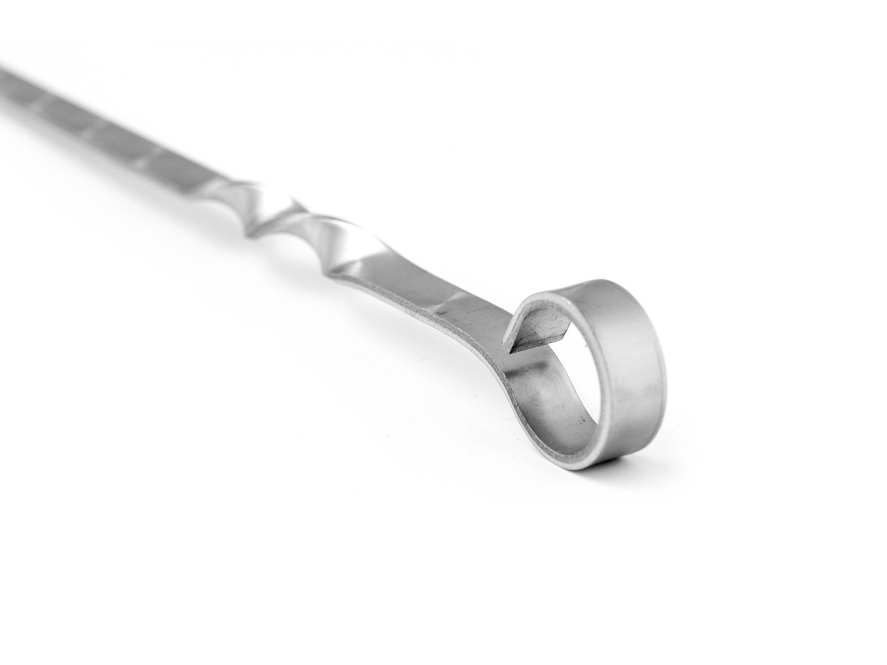 Simple skewer 570x12x3 mm made of stainless steel GRILLI 777452