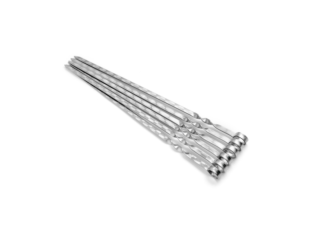 Simple skewer 570x12x3 mm made of stainless steel GRILLI 777452