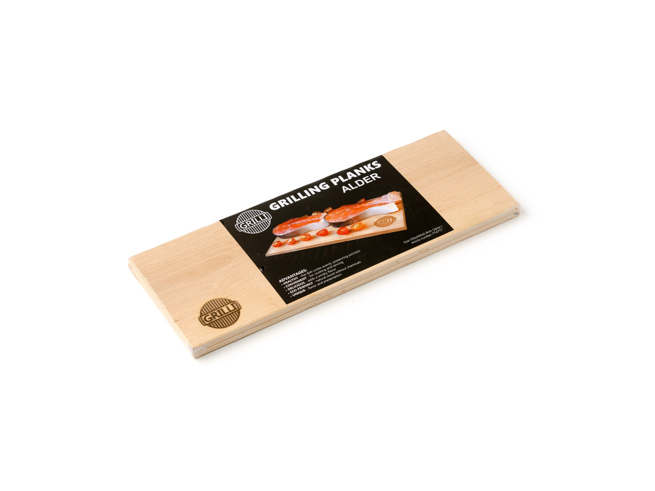 Alder barbecue boards 400*150*8 GRILLI 774777