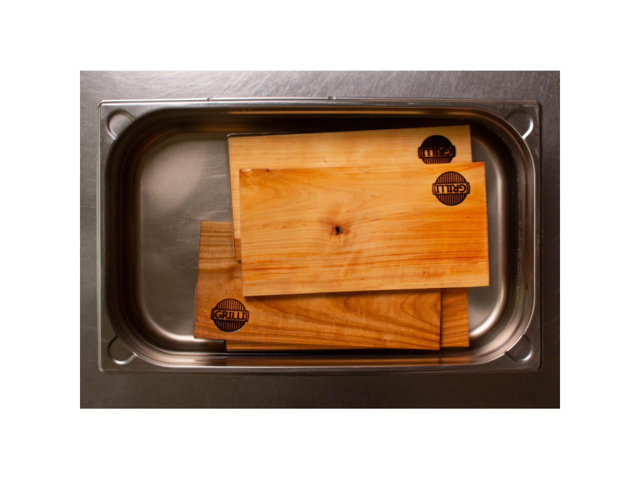 Alder barbecue boards 400*150*8 GRILLI 774777