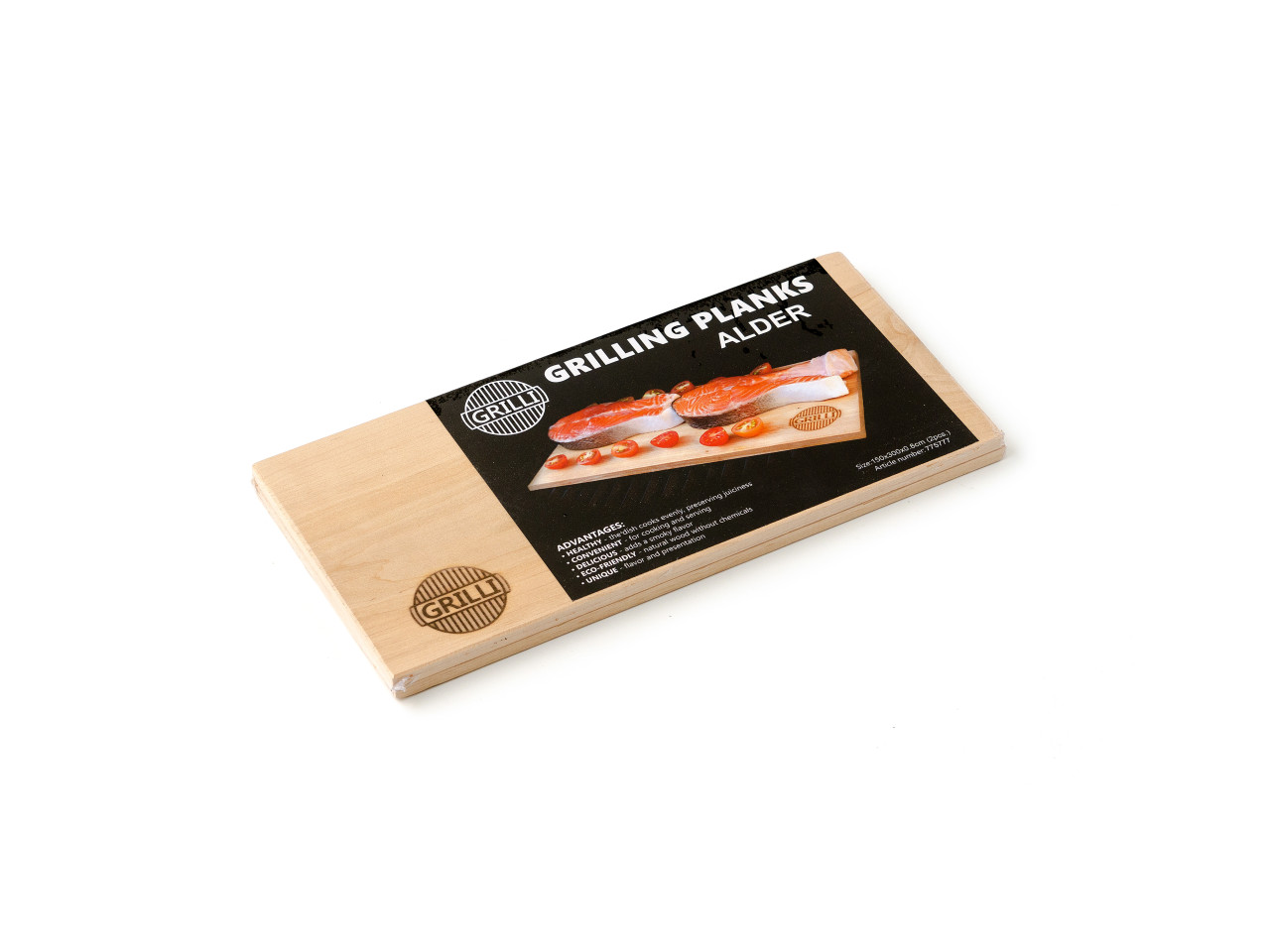 Alder barbecue boards 300*150*8 GRILLI 775777