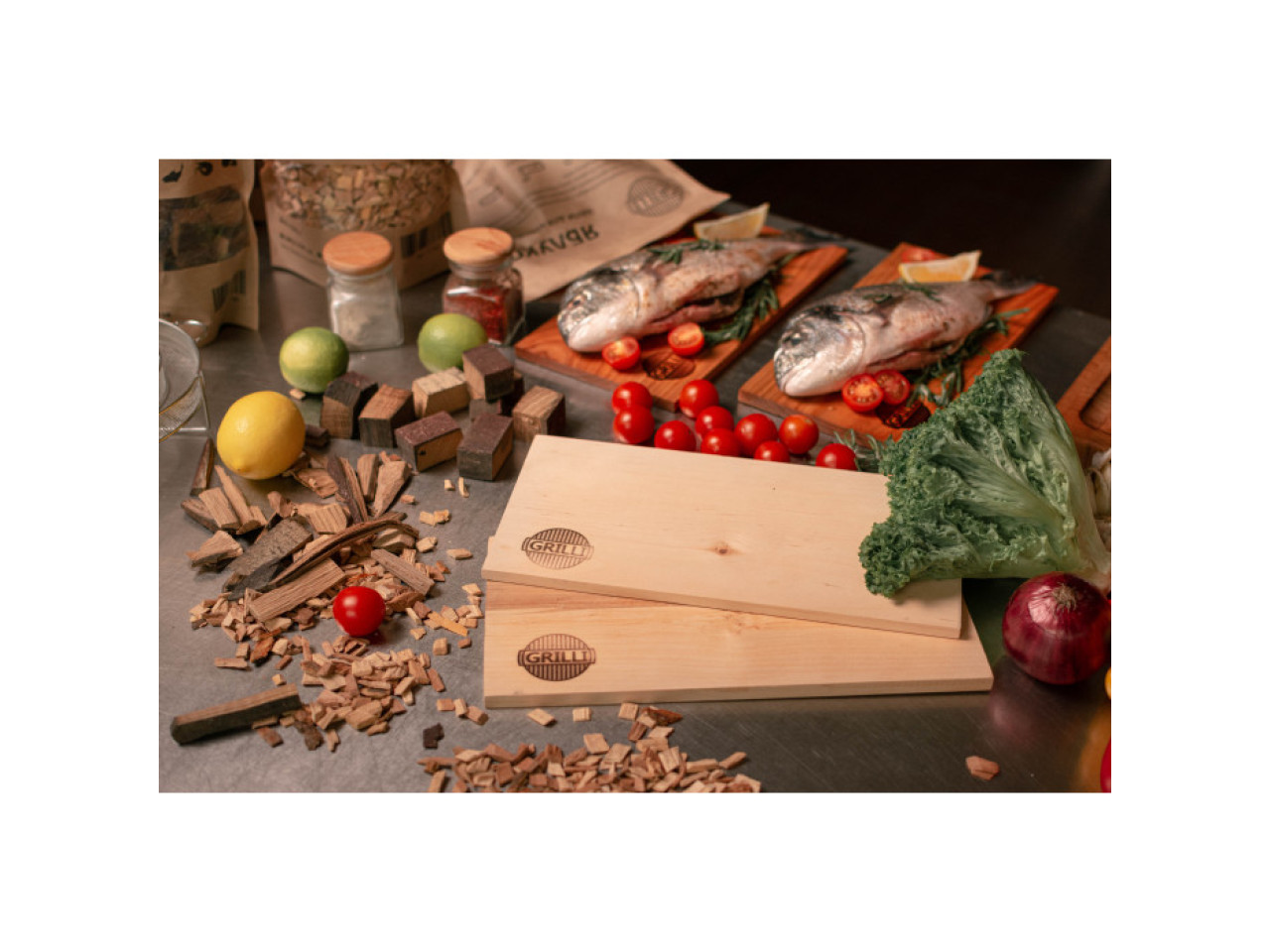 Maple grill boards 3001508 GRILLI 771777