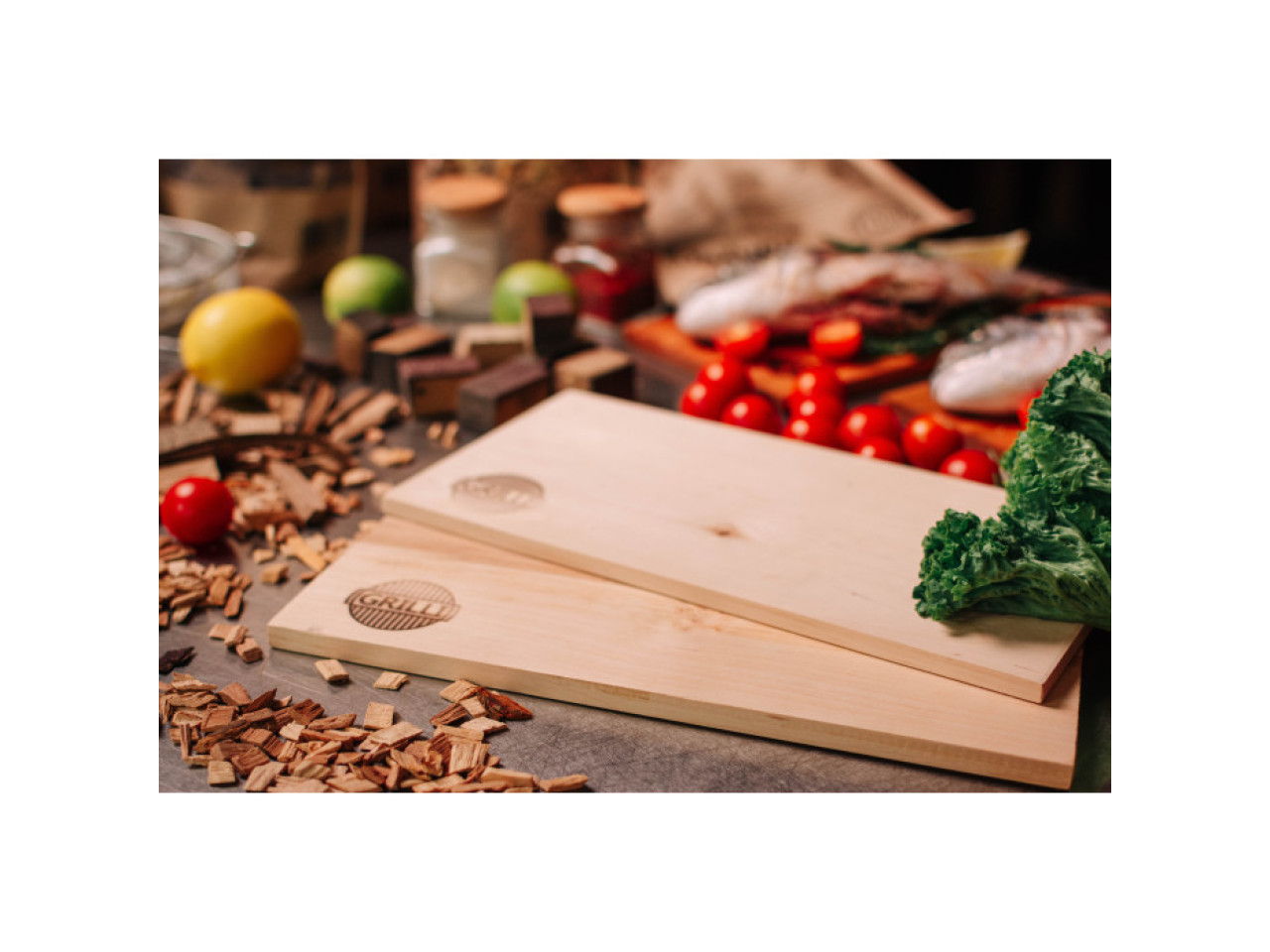 Acacia Grill Boards 400*150*8 GRILLI 773777