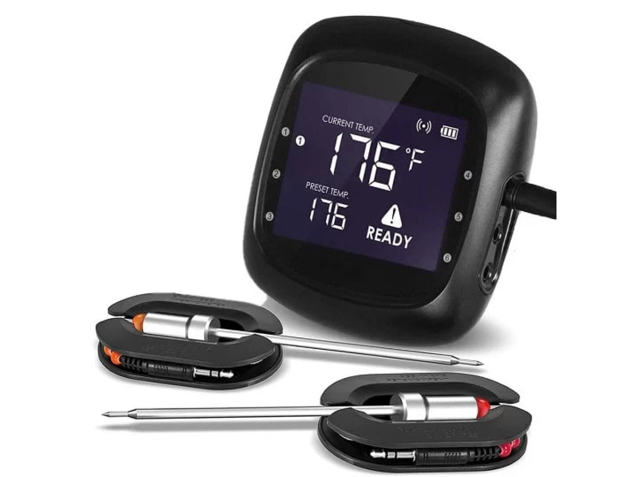 Bluetooth Remote Thermometer Pro5 for grill 2 probes GRILLI 777432