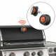 Cyfrowy termometr Bluetooth do grilla z dwoma czujnikami GRILLI 555501