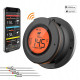 Cyfrowy termometr Bluetooth do grilla z dwoma czujnikami GRILLI 555501